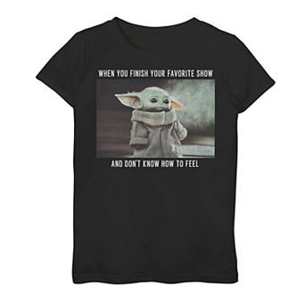 Girls 7-16 Star Wars Favorite Show Meme Tee