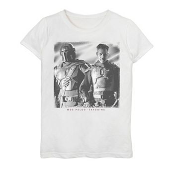 Girls 7-16 Star Wars: The Mandalorian The Marshal Mos Pelgo Tatooine Tee