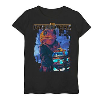 Girls 7-16 Star Wars: The Mandalorian The Passenger Portrait R3 Tee