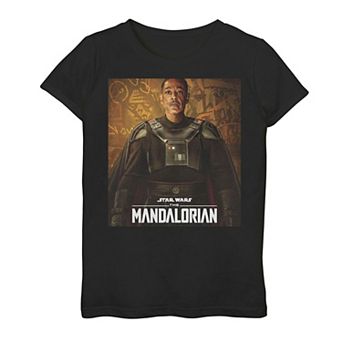 Girls 7-16 Star Wars: The Mandalorian Season 2 Moff Gideon Poster Graphic Tee