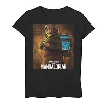 Girls 7-16 Star Wars: The Mandalorian Season 2 Frog Lady Poster Tee