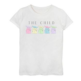 Girls 7-16 Star Wars The Mandalorian Trip Child Tee