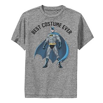 Boys 8-20 DC Comics Batman Best Costume Ever Text Portrait Performance Graphic Tee