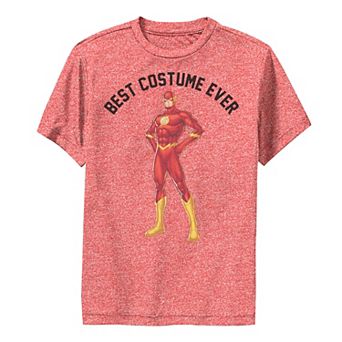 Boys 8-20 DC Comics Flash Best Costume Ever Performance Graphic Tee