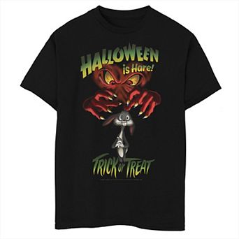 Boys 8-20 Looney Tunes Halloween Gossamer & Bugs Halloween Is Hare Graphic Tee