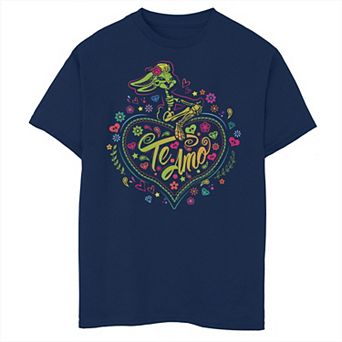 Boys 8-20 Looney Tunes Lola Bunny Sugar Skull Te Amo Graphic Tee