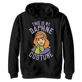 Boys 8-20 Scooby-Doo This Is My Daphne Costume Halloween Hoodie
