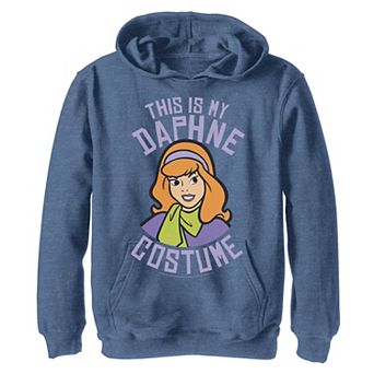 Boys 8-20 Scooby-Doo This Is My Daphne Costume Halloween Hoodie
