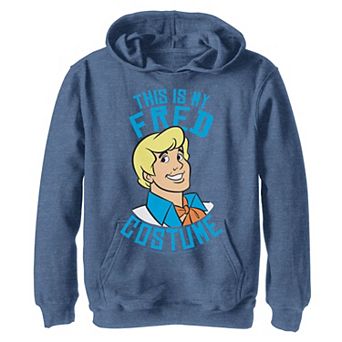 Boys 8-20 Scooby-Doo This Is My Fred Costume Halloween Hoodie