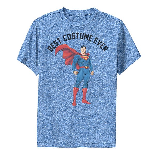 eiland Scherm kassa Boys 8-20 DC Comics Superman Best Costume Ever Text Poster Performance  Graphic Tee