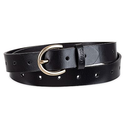 8796 Women\'s Casual Leather Belts With Durable Metal Buckle, Perforated Eddie Bauer Women main image 2