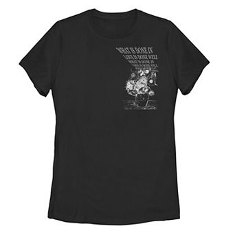 Juniors' Modern Art "What's Done In Love" Graphic Tee