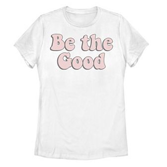 Juniors' "Be The Good" Graphic Tee