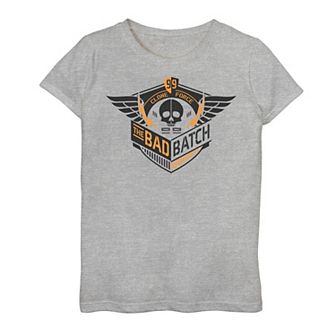 Girls 7-16 Star Wars: The Bad Batch Wings Logo Graphic Tee