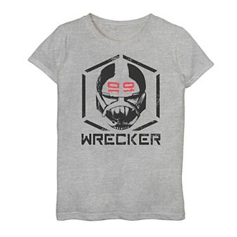 Girls 7-16 Star Wars: The Bad Batch Wrecker C1 Graphic Tee