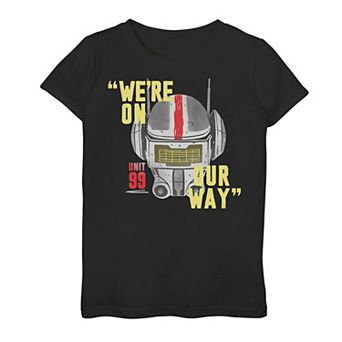 Girls 7-16 Star Wars: The Bad Batch Unit 99 We're On Our Way Graphic Tee