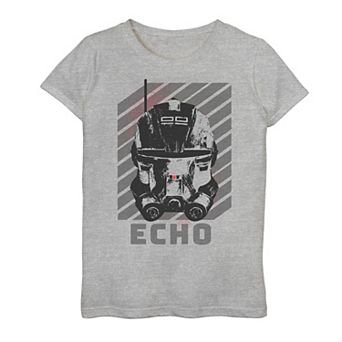Girls 7-16 Star Wars: The Bad Batch Echo Big Face Graphic Tee