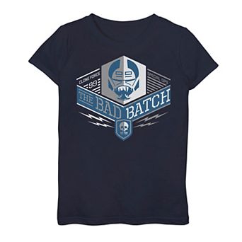 Girls 7-16 Star Wars: The Bad Batch Clone Force 99 Special Ops Graphic Tee