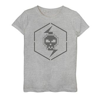 Girls 7-16 Star Wars: The Bad Batch 8-Bit Style Logo Graphic Tee