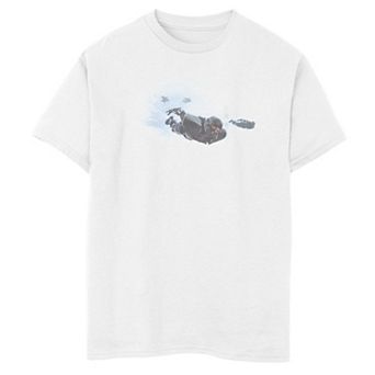 Boys 6-20 Star Wars: The Mandalorian Descending Dark Troopers Graphic Tee