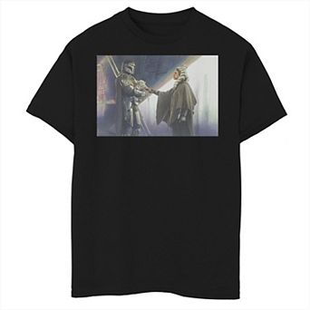 Boys 6-20 Star Wars: The Mandalorian & Ahsoka Say Farwell Poster Graphic Tee