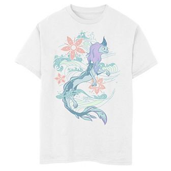 Disney's Raya And The Last Dragon Sisu Boys 8-20 Watercolor Portrait Graphic Tee