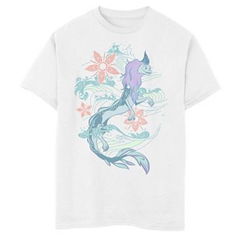 Disney's Raya And The Last Dragon Sisu Boys 8-20 Watercolor Portrait Graphic Tee
