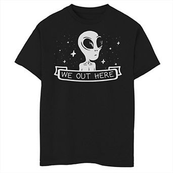 Boys 6-20 Trendy We Out Here Alien Graphic Tee