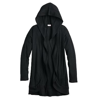 Juniors' SO® Hacci Cardigan