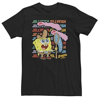 Big & Tall Spongebob Movie Jellyfishing Tee