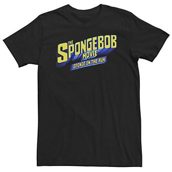 Big & Tall SpongeBob SquarePants Movie Sponge On The Run Logo Tee