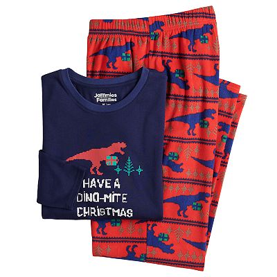 Men s Jammies For Your Families Tree Rex Dinosaur Pajama Set