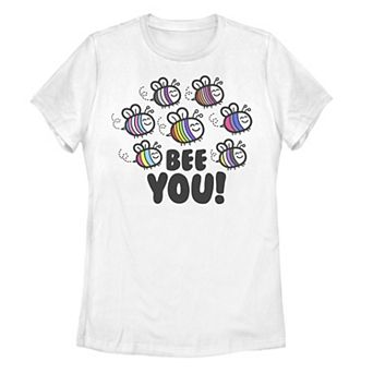 Juniors' "Bee You!" Boyfriend Tee