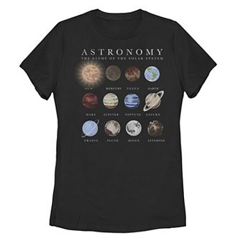 Juniors' Astronomy Sun & Planets Lineup Tee