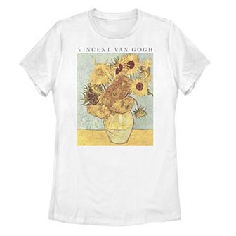 Juniors' Flower Vincent van Gogh Tee