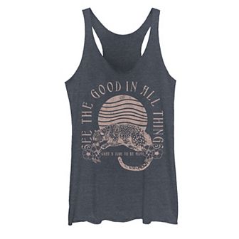 Juniors' Good Leopard Tank Top