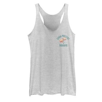 Juniors' Growing Positive Racerback Tank Top