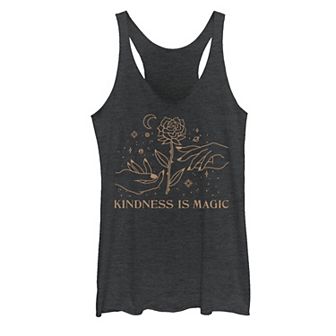 Juniors' "Kindness Is Magic" Rose Tank Top