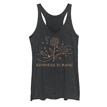 Juniors' "Kindness Is Magic" Rose Tank Top