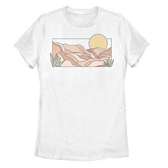 Juniors' Modern Line Scape Tee