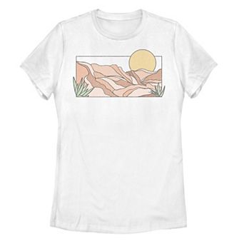 Juniors' Modern Line Scape Tee