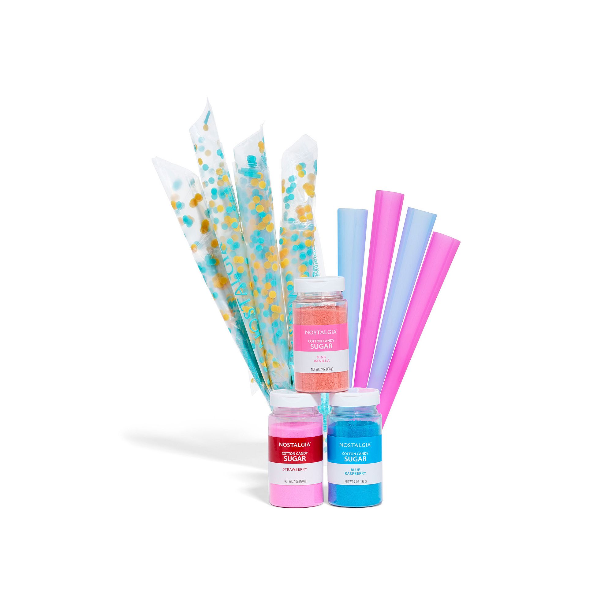 Nostalgia Electrics Cotton Candy Party Kit, Multi