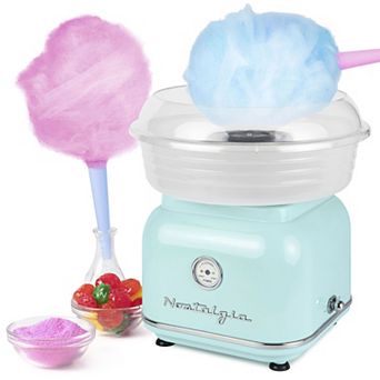 Nostalgia Electrics Classic Retro Hard & Sugar-Free Candy Cotton Candy Maker