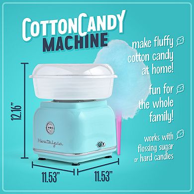 Nostalgia Electrics Classic Retro Hard & Sugar-Free Candy Cotton Candy Maker