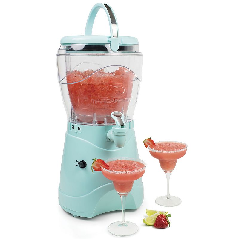 Nostalgia - MSB1AQ Margarator 128-Oz. Slush Drink Maker - Aqua