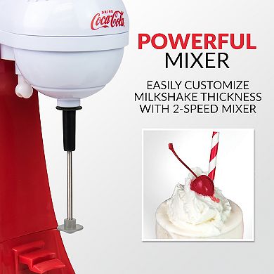 Nostalgia Electrics Coca-Cola Limited Edition Two-Speed Milkshake Maker