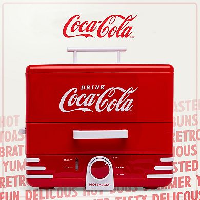 Nostalgia Electrics Large Coca-Cola Hot Dog Steamer