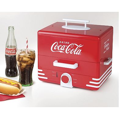 Nostalgia Electrics Large Coca-Cola Hot Dog Steamer