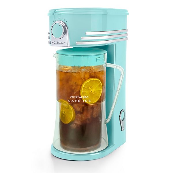 Nostalgia Electrics Cafe Ice 3-Qt. Iced Coffee & Tea Brewing System