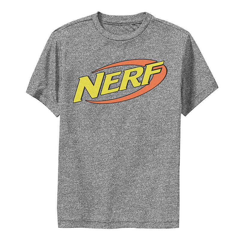 Boys 8-20 Nerf Classic Logo Graphic Tee, Boys, Size: Small, Grey